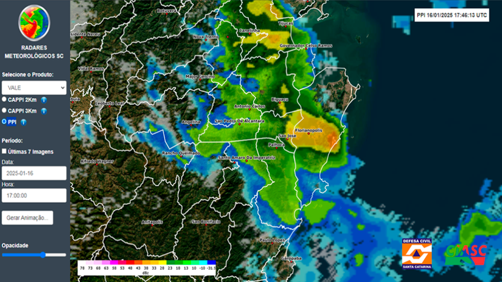 Radar Meteorológico SC: tecnologia do CIASC no auxílio à gestão de crises em Santa Catarina