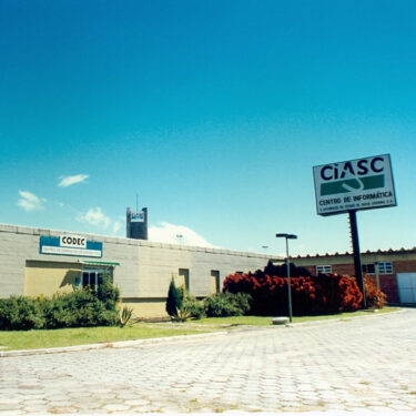 Fachada do CIASC para a Rodovia Ademar Gonzaga