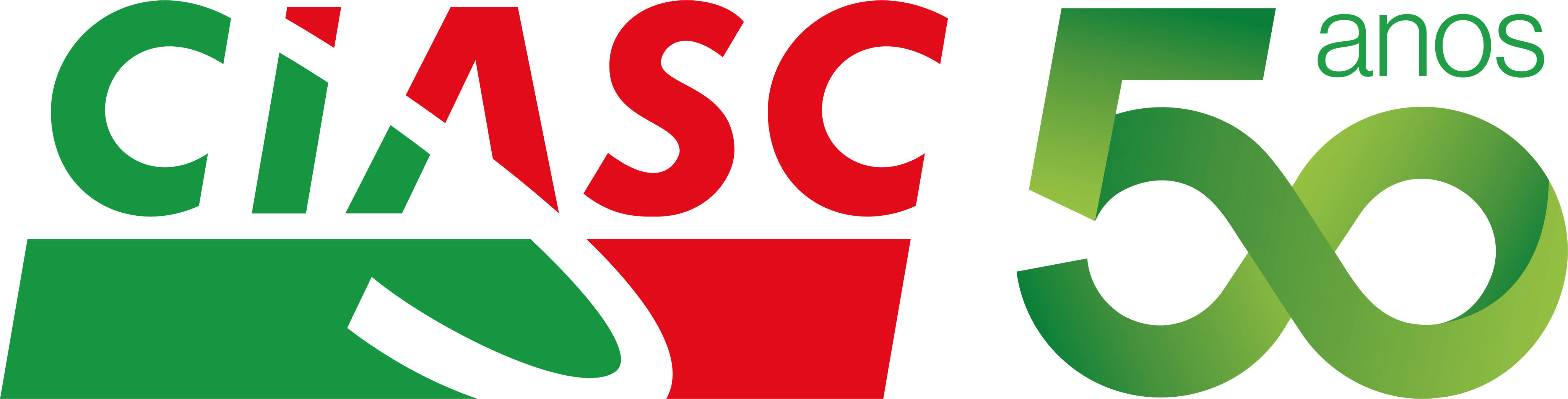 selo-ciasc-50-anos-verde