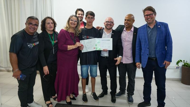 CIASC fortalece a formação tecnológica ao sediar as aulas do projeto Novos Talentos