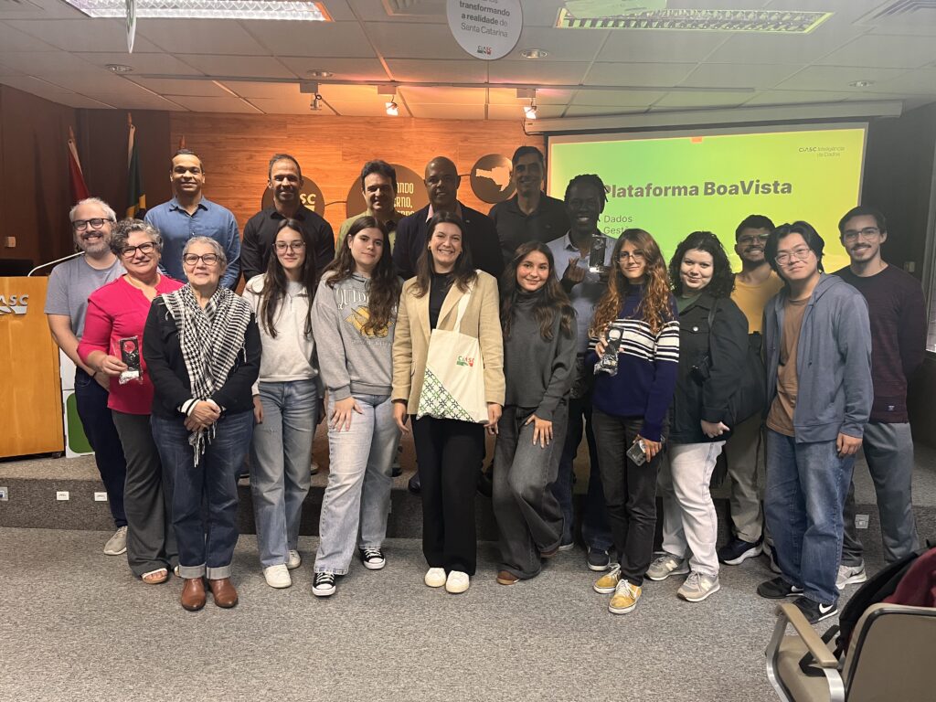 CIASC recebe a visita de estudantes do curso de Administração Pública da UDESC