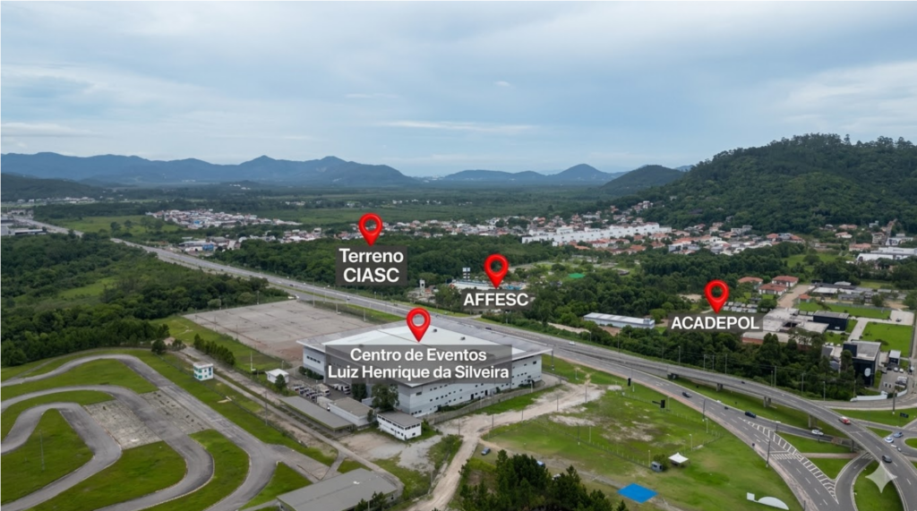 CIASC prorroga para 16 de junho prazo de licitação de venda de terreno na rodovia SC-401